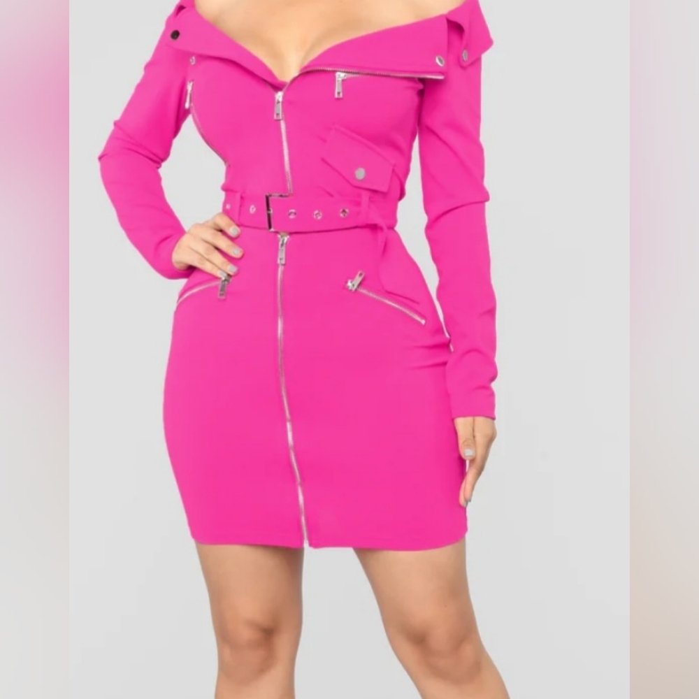 Shayna set-magenta